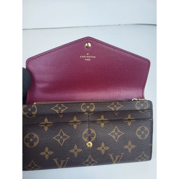 Louis Vuitton Monogram Sarah Long Wallet - Picture 6 of 8